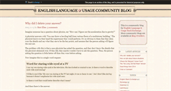 Desktop Screenshot of english.blogoverflow.com