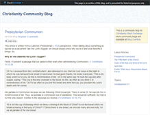 Tablet Screenshot of christianity.blogoverflow.com